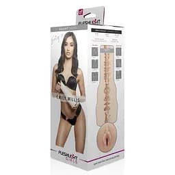 Мастурбатор Fleshlight Emily Willis Squirt тілесний - мініатюра 6