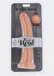 Фалоімітатор Get Real Dual Density Dong 9 23 см тілесний - мініатюра 3