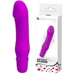 Вибратор Pretty Love Justin 13.5 см фиолетовый