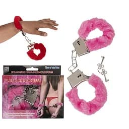 Наручники Plush Handcuffs With Keys рожеві - мініатюра 1