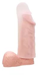 Насадка на пеніс You2Toys Super Dick Sleeve 16 см прозорий - мініатюра 3