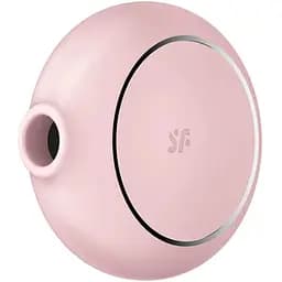 Вакуумный стимулятор клитора с вибрацией Satisfyer Pro To Go 3 розовый