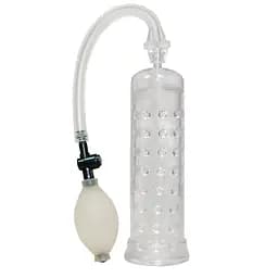 Помпа для пениса Horny Dots Penispump 19.5 см прозрачный