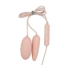 Виброяйцо с USB-зарядкой для женщин 60 мм розовое