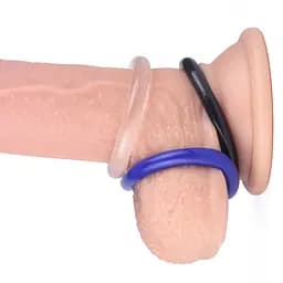 Ерекційні кільця Power Plus Triple Donut Ring Set Love Toy 66-LV343001 91502 - мініатюра 2