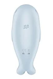 Вакуумний кліторальний стимулятор з вібрацією Satisfyer Seal You Soon блакитний - мініатюра 5