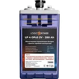 Аккумулятор LogicPower FLA OPzS 2V (2V/280Ah/560Wh) (15009) [109028]