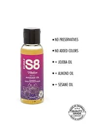 Масажне масло S8 Massage Oil Omani Lime Spicy Ginger 50 мл - мініатюра 3
