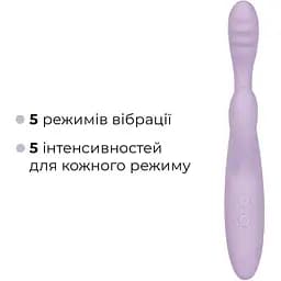 Вібратор Svakom Cici 2+ Pastel Lilac - мініатюра 4