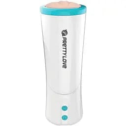 Автоматический мастурбатор Pretty Love Aby Voice телесный