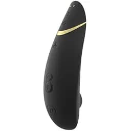 Вакуумний кліторальний стимулятор Womanizer Premium 2 Black - мініатюра 3