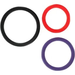 Ерекційне кільце Toy Joy Triple G-Ring Set 3 шт. мульти