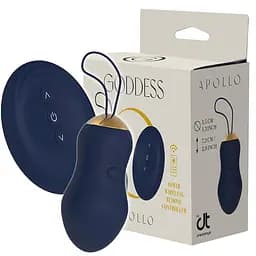 Віброяйце Dreamtoys Goddess Collection Apollo 7.2 см синій - мініатюра 5