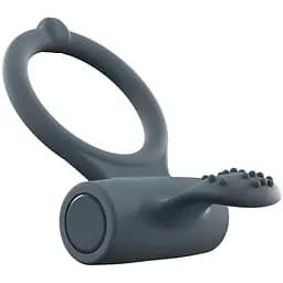 Ерекційне кільце Dorcel Power Clit Plus з вібрацією перезаряджається з язичком зі щіточкою