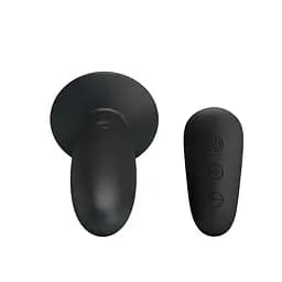 Анальна пробка з вібрацією MR Play Super Rower Remote Control Vibrating Anal Plug, чорна PRETTY LOVE BI-040045W-MR 103453 - мініатюра 4