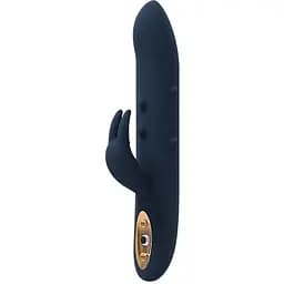 Вибратор-кролик Dreamtoys Goddess Collection Alpheus 23 см синий