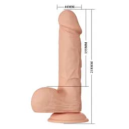 Фалоімітатор - Beautiful Encounter Bahamut Dildo Flesh - мініатюра 8