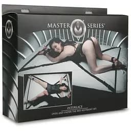 Розтяжка на ліжко Master Series Interlace Bed RestRaint Set - мініатюра 7