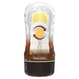 Мастурбатор Pretty Love Vacuum Cup Stellar жовтий - мініатюра 3