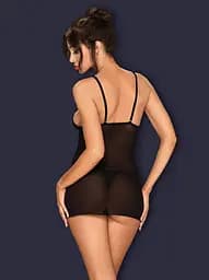 Сексуальний комплект Obsessive Lucita S/M чорний - мініатюра 4