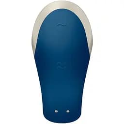 Смарт-вібратор для пар Satisfyer Double Love Синій - мініатюра 4