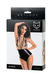 Боді Glossy Kiara XL чорний - мініатюра 5