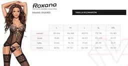 Комплект білизни Roxana 6449 M чорний - мініатюра 3