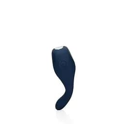 Віброкільце Loveline Pointed Vibrating Cock Ring 8 см синій - мініатюра 2