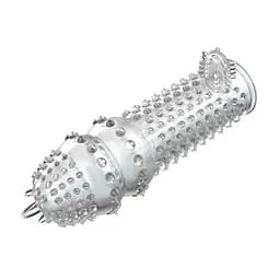 Насадка на член Penis Sleeve Clear 1 PRETTY LOVE BI-010045C 100578 - мініатюра 4