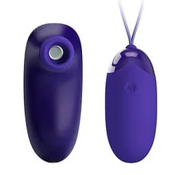 Віброяйце Pretty Love Orthus-Youth Stimulator Blue - мініатюра 2