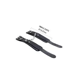 Набір БДСМ аксесуарів Alive Secret Desires Black BDSM Kit (8 pcs) - мініатюра 3