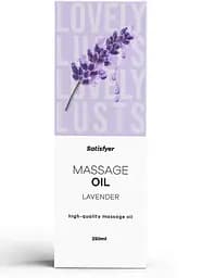 Масажна олійка - Satisfyer Massage Oil Lavender, 250 мл - мініатюра 1