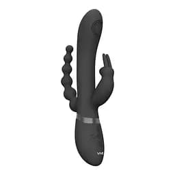 Вибратор-кролик Rini 3 в 1 цвет: черный Vive (Нидерланды) Vive VI539521 103058