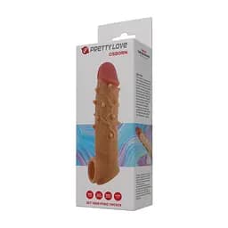 Насадка на пеніс PRETTY LOVE - OSBORN, Silicone PRETTY LOVE BI-026250 102743 - мініатюра 2