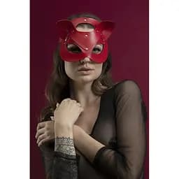 Маска кошечки Feral Feelings - Catwoman Mask, натуральная кожа