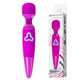 Вібромасажер Pretty Love Flirtacious Wand Purple - мініатюра 1
