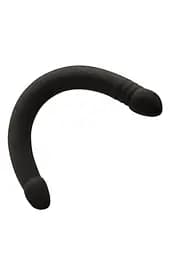 Фалоімітатор двосторонній Dorcel Real Double Do Black, діаметр 4 см, довжина 42 см - мініатюра 3