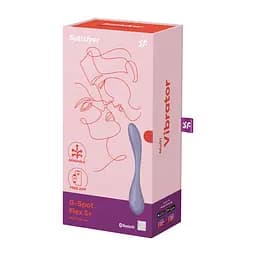 Універсальний вібратор Satisfyer G-Spot Flex 5+ Lilac Satisfyer SO7803 95574 - мініатюра 3