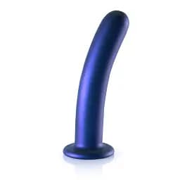 Фалоімітатор Ouch! Smooth G-Spot Dildo 7'' 17.7 см (синій) - мініатюра 11