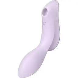 Вакуумный стимулятор с вибрацией Satisfyer Curvy Trinity 2 Violet