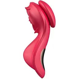 Вибратор Erospace Sweet Play A1 8.6 см красный