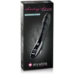 Вібратор з електростимуляцією Mystim Sizzling Simon eStim Black міостимулятор - мініатюра 2