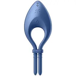 Ерекційне смарт віброкільце з регулюванням розміру Satisfyer Bullseye Blue Satisfyer SO6120 92296 - мініатюра 2