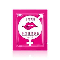 Збуджуючий гель-лубрикант XBS Water Soluble Pleasant Liquid в саше (8 г)