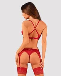 Obsessive Lacelove cupless 3-pcs Set M/L - мініатюра 2