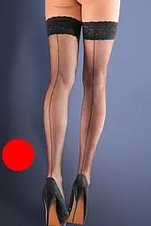 Панчохи Gabriella Calze Kabarette 155 (9 см (Червоний, 1/2) Gabriella 62168 96931 - мініатюра 4