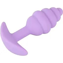 Анальна пробка Cuties Plugs Purple - мініатюра 4