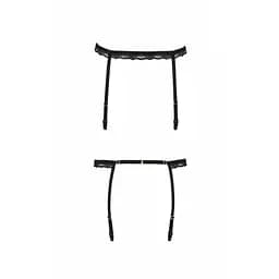 Пояс-стрепи для панчох Shelly Garter Belt black - Passion Exclusive 2XL/3XL - мініатюра 5