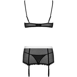 Еротичний костюм покоївки Obsessive Maidme Set 5pcs L/XL - мініатюра 6