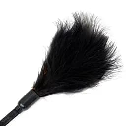 Стек Fetish B-Series Tickler Whip 3.0, 41 см (чорний) - мініатюра 3